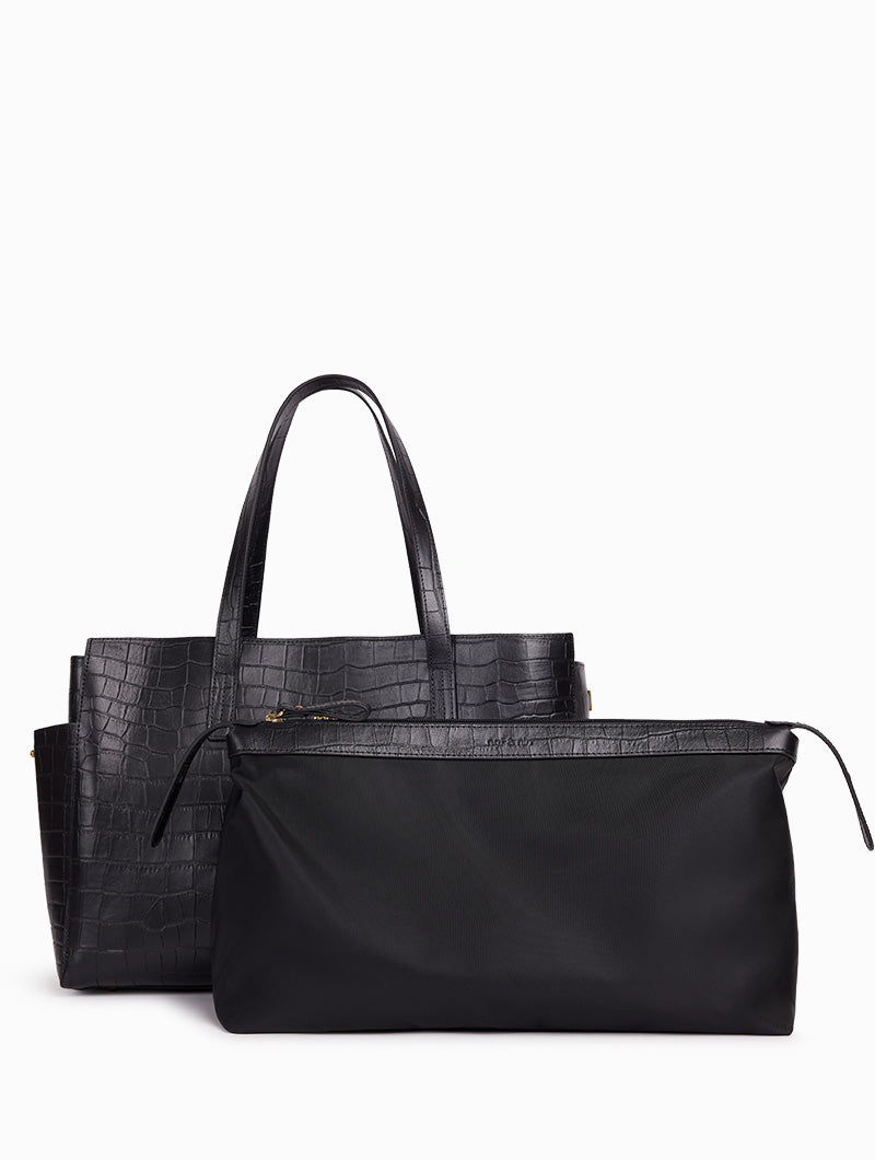 Dakota Sac femme en cuir format A4 Emportez tout. nat nin