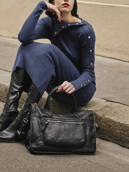Tegan Sac a main grand format en cuir Portez vos affaires avec aisance nat nin